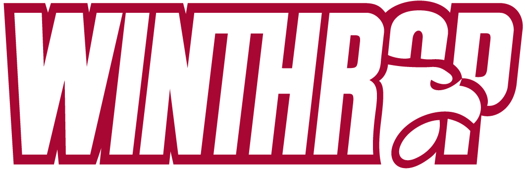 Winthrop Eagles 1995-Pres Wordmark Logo v2 diy iron on heat transfer